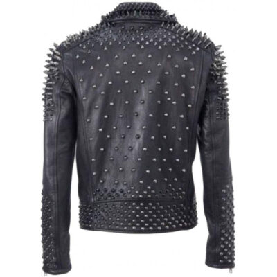 Men's_Silver_Spikes_Studded_Brando_Leather_Jacket_1