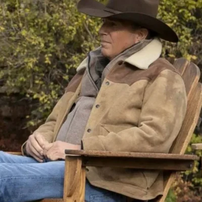 YS John Dutton Shearling Leather Jacket