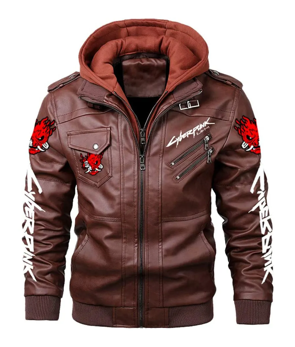 Cyberpunk 2077 brown Samurai Brown Jacket