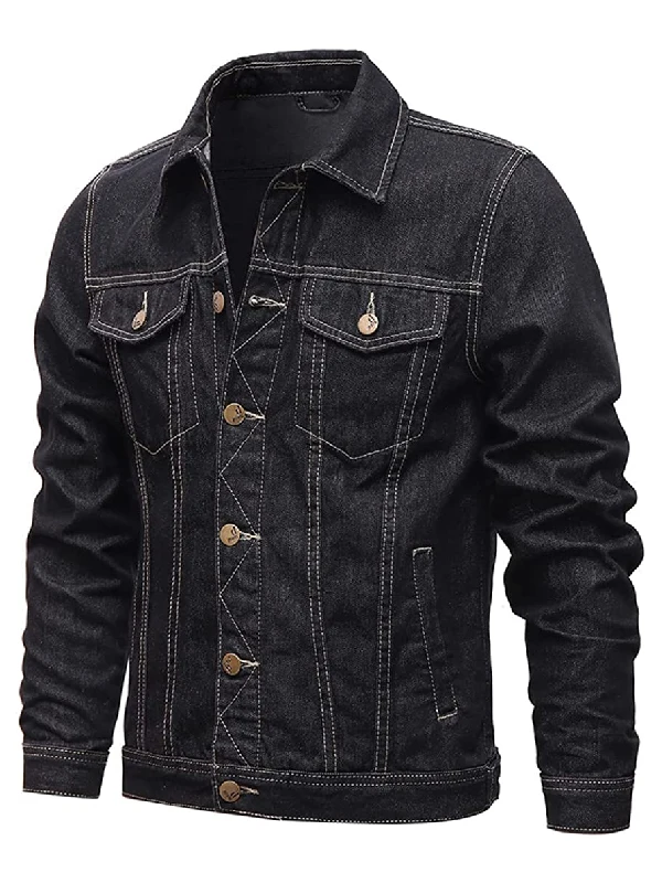 Mens Jean Denim Jacket - Ekommart