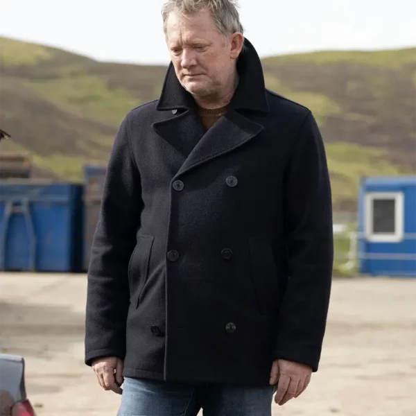 Shetland DI Jimmy Perez Peacoat