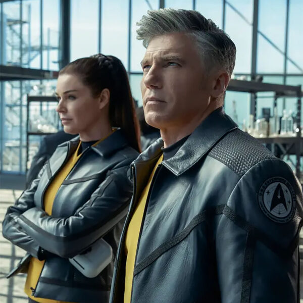Star trek leather jacket cheap