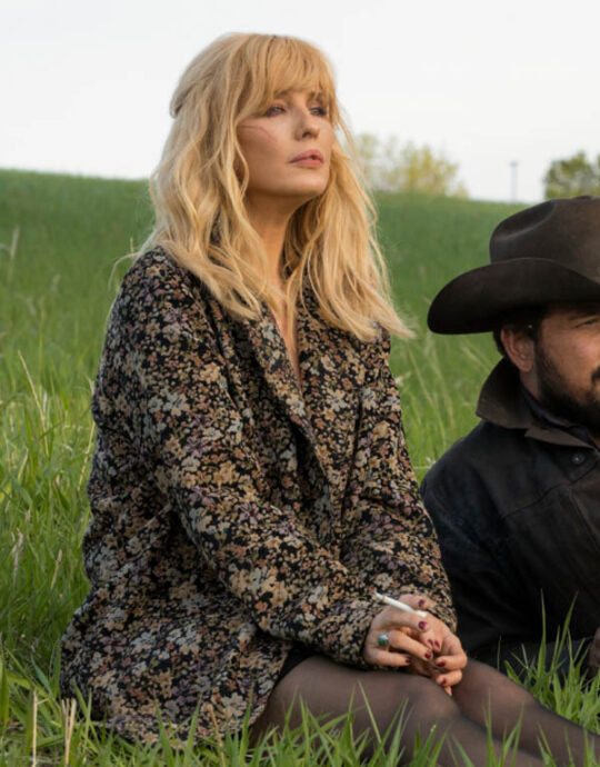 Yellowstone-S05-Beth-Dutton-Floral-Blazer