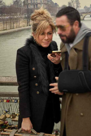 Murder Mystery 2 Jennifer Aniston Black Coat