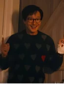 Ke Huy Quan Red Heart Sweatshirt