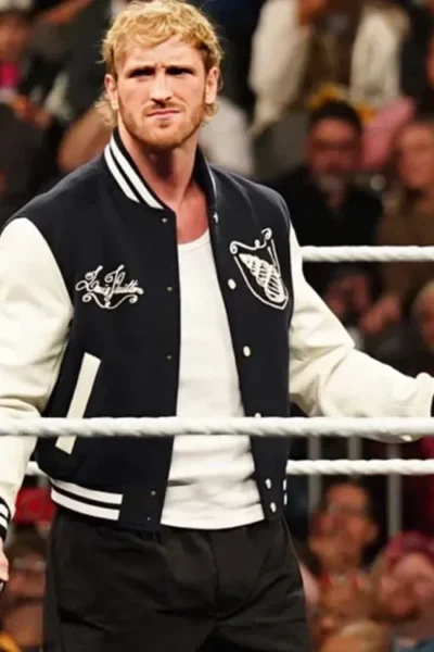 Monday Night RAW Logan Paul Varsity Jacket