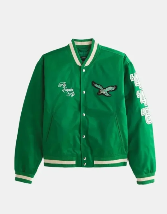 Abercrombie Eagles Varsity Jacket