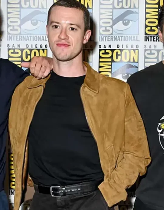 Joseph Quinn The Fantastic Four First Steps Brown Leather Jacket