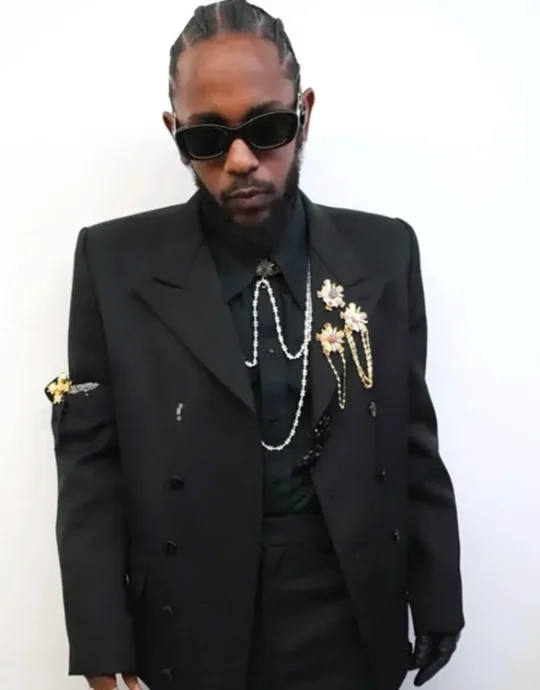 Kendrick Lamar Black Blazer