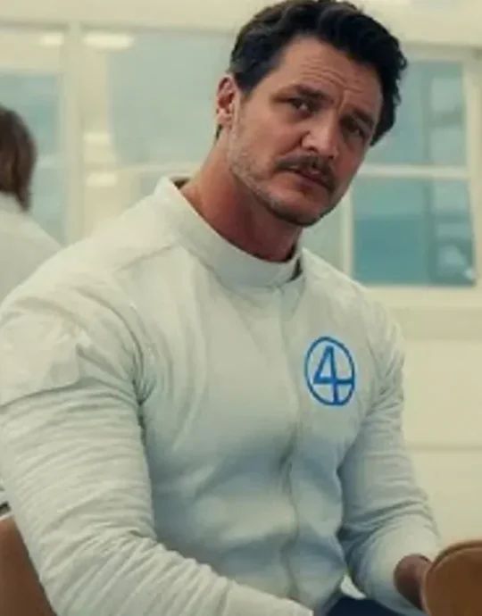 Pedro Pascal The Fantastic Four First Steps White Jacket