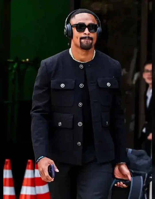 The Today Show Jalen Hurts Black Jacket