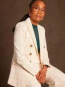 Will Trent S3 Sonja Sohn White Windowpane Suit