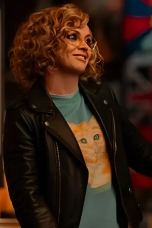 Yel­low­jack­ets S3 Christi­na Ric­ci Black Leather Jacket