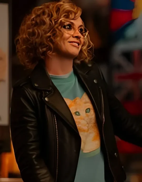 Yel­low­jack­ets S3 Christi­na Ric­ci Black Leather Jacket