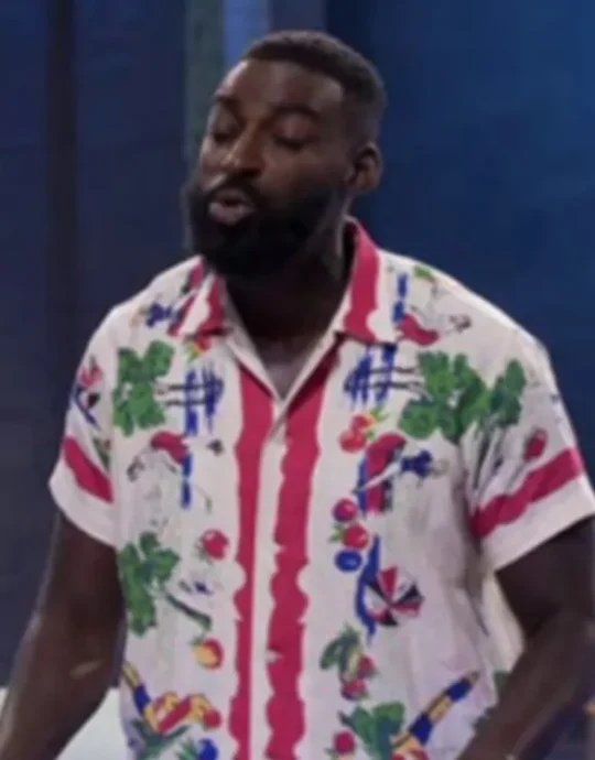 Alex Vs America S04 Eric Adjepong Garden Print Shirt