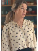 Renée Zellweger Floral Shirt