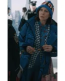 Elsbeth Carrie Preston Blue Long Coat