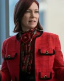 Elsbeth S02 Carrie Preston Red Tweed Jacket