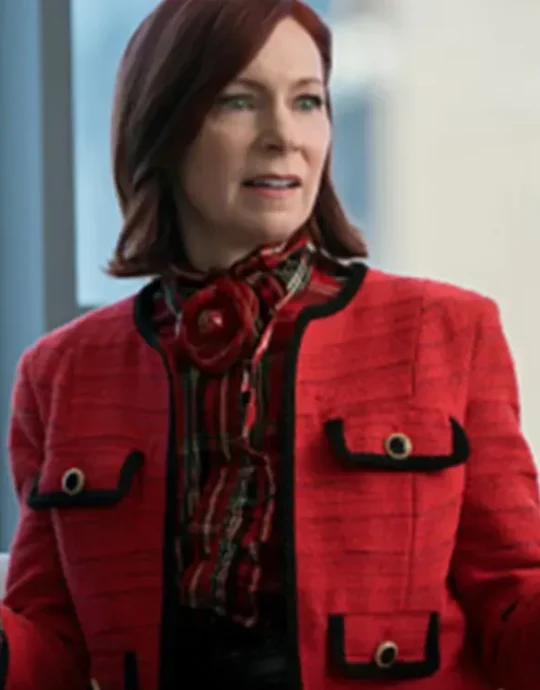 Elsbeth S02 Carrie Preston Red Tweed Jacket