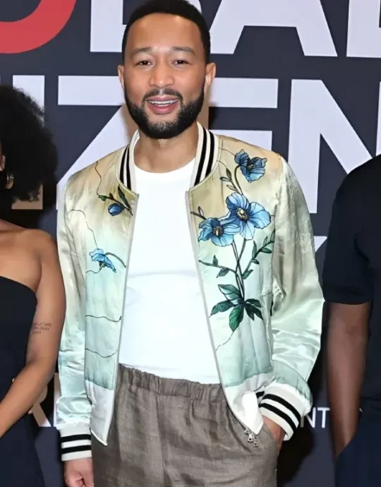 Global Citizen Move Afrika John Legend Floral Jacket