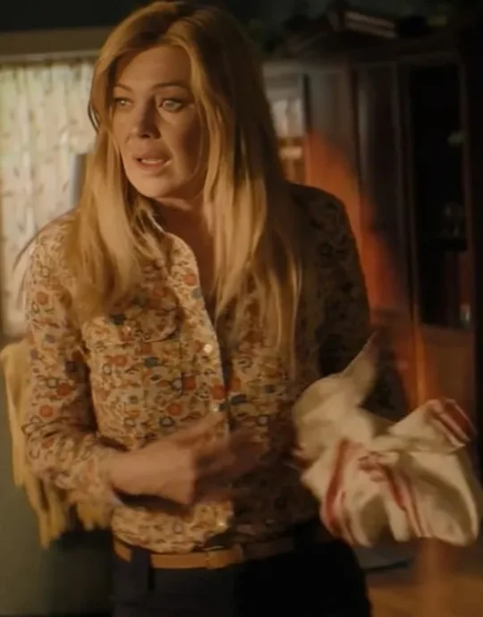 Good American Family Ellen Pompeo Floral Shirt