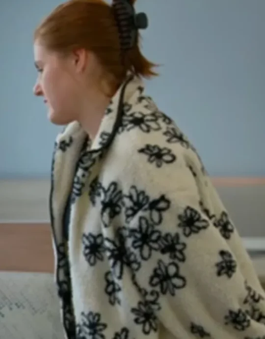 Love Is Blind S08 Floral Teddy Jacket