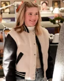 NCIS 2025 Colorblock Faux Fur Bomber Jacket