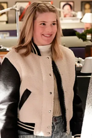 NCIS 2025 Colorblock Faux Fur Bomber Jacket