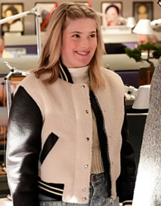 NCIS 2025 Colorblock Faux Fur Bomber Jacket