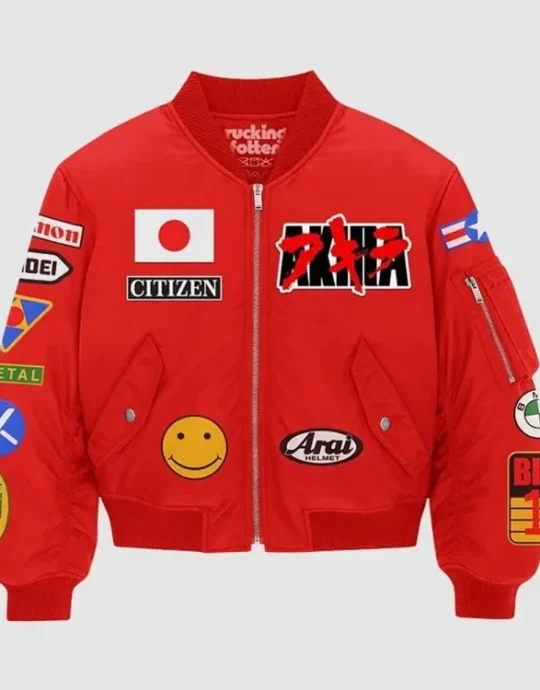 Neo-Tokyo Akira Red Bomber Jacket