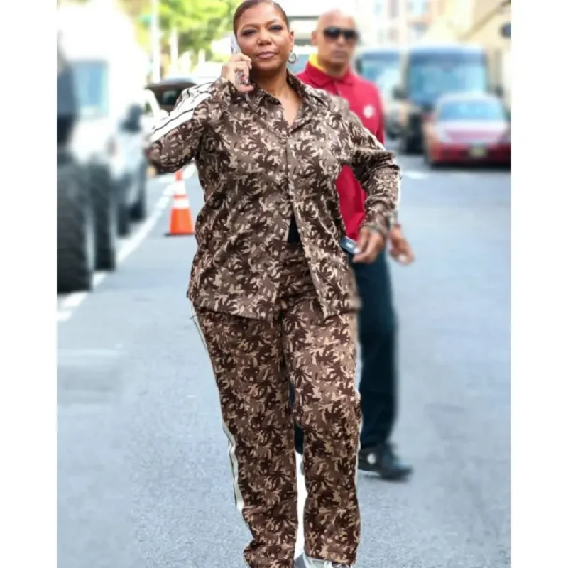 Queen Latifah The Equalizer S05 Camouflage Tracksuit