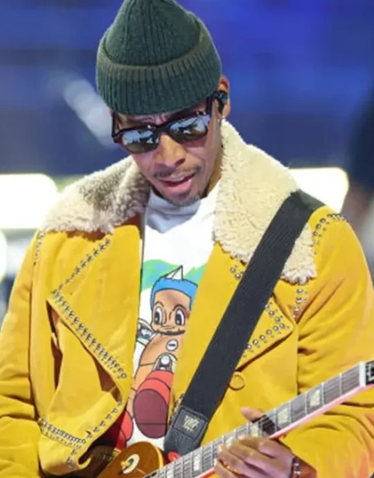 Raphael Saadiq 2025 All-Star Game Leather Jacket