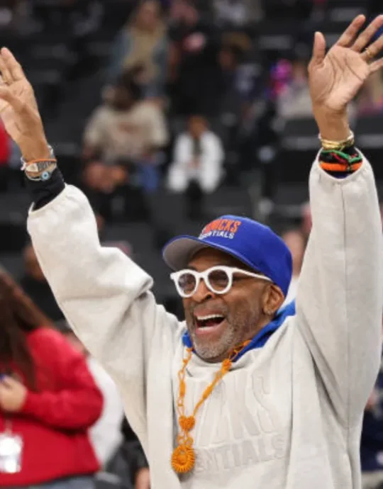 Spike Lee Grey Knicks Hoodie
