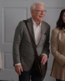Only Murders in the Building S04 Steve Martin Grey Blazer