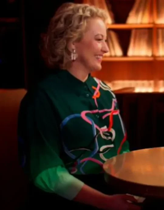 Take 5 with Zan Rowe Zan’s Ombre Green Shirt