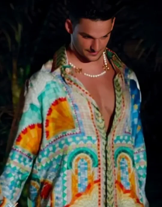 Temptation Island S06 Lino Troisi Printed Shirt