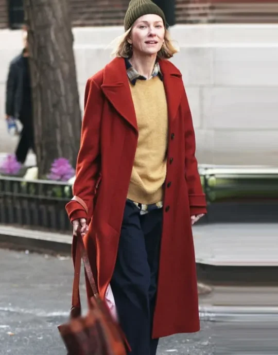 The Friend 2024 Iris Red Coat