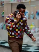The Today Show 2025 Kevin Hart Brown Checkered Jacket