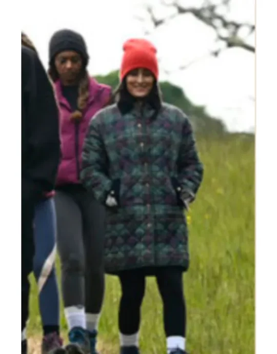 The Traitors US S03 Nikki Garcia Green Quilted Coat
