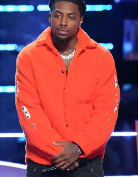 The Voice S27 BD.ii Orange Sherpa Jacket