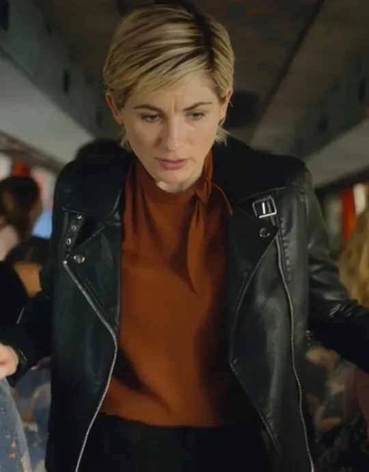 Toxic Town Jodie Whittaker Leather Jacket