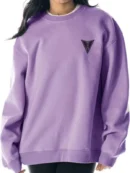 Violet Golden State Valkyries Dye Crew Sweatshirt