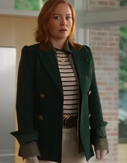 Will Trent S03 Erika Christensen Check Blazer