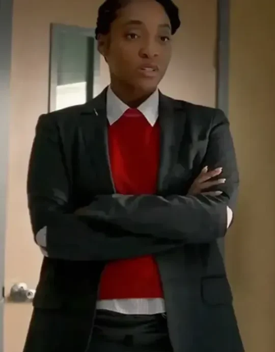 Will Trent S03 Faith Mitchell Grey Blazer