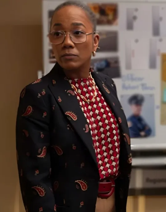 Will Trent S03 Sonja Sohn Paisley Print Blazer