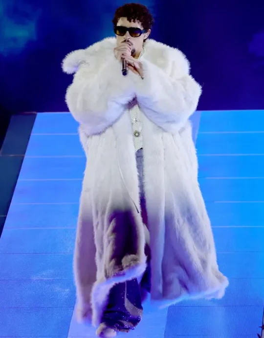 iHeartRadio Music Awards 2025 Bad Bunny Fur Coat