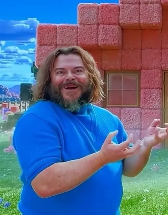A Minecraft Movie Jack Black Sweater
