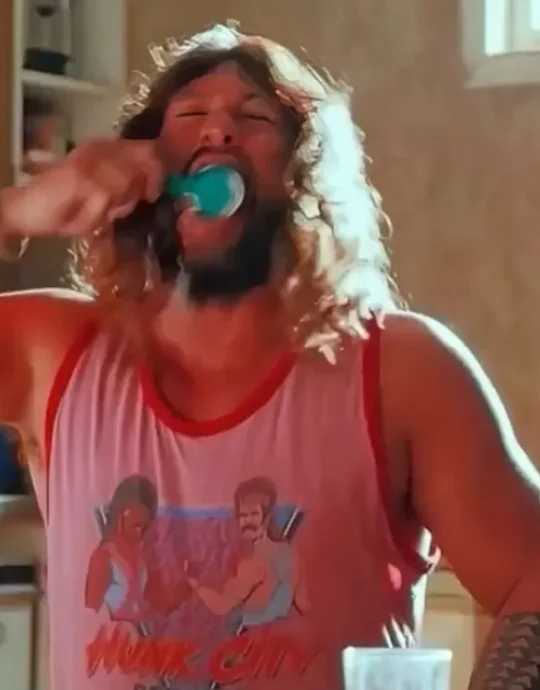 A Minecraft Movie Jason Momoa Pink Tank Top
