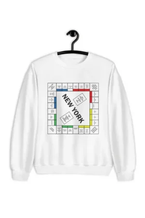 And Just Like That S02 Carrie Bradshaw New York Monopoly Sweatshirt