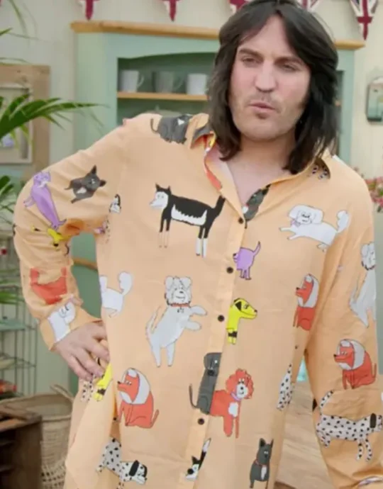 Bake Off Noel Fielding Dog Shirt